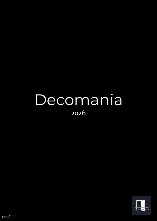 Portada del catálogo Decomania 2026